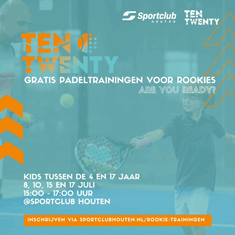 ten twenty rookie trainingen