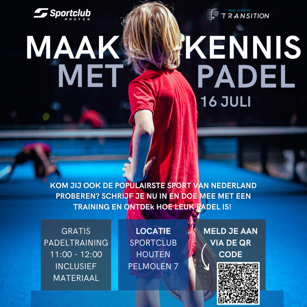 Jeugddag padel 16 juli