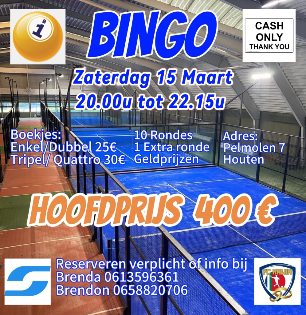 Bingo Sportclub houten